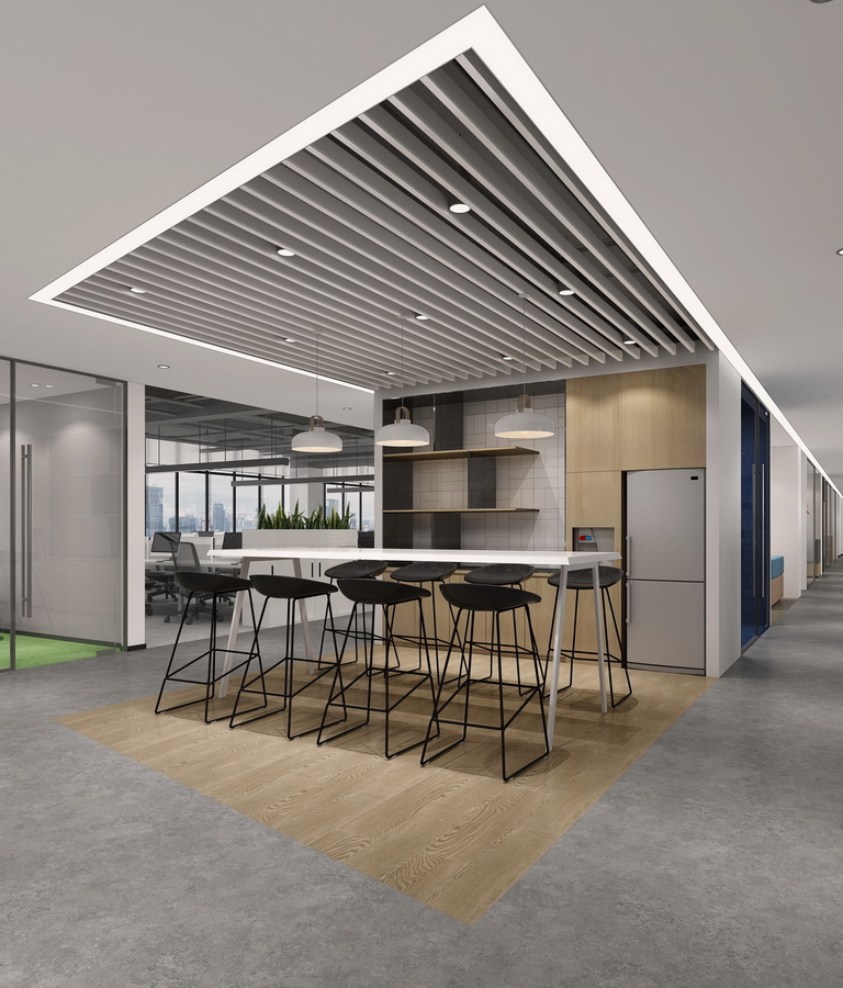 震坤行辦(bàn)公(gōng)空間設(shè)計(ji) 茶水區(qu)-pc