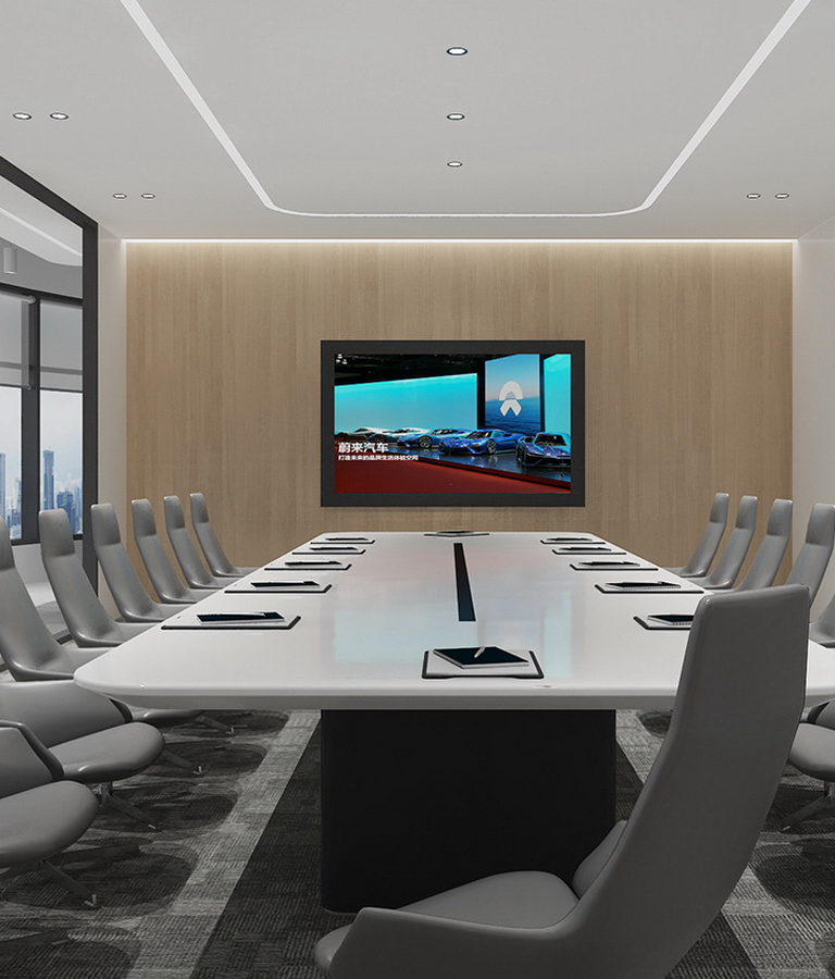 極度智慧辦(bàn)公(gōng)室裝(zhuang)修-會議室-pc