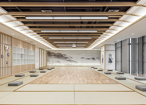 鬥魚辦(bàn)公(gōng)室裝(zhuang)修實景照片-劍道館