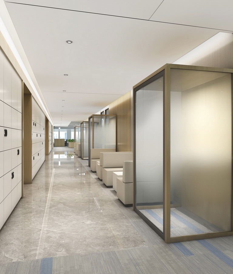 德(dé)邦證券辦(bàn)公(gōng)室裝(zhuang)修-辦(bàn)公(gōng)區(qu)走(zou)廊-pc