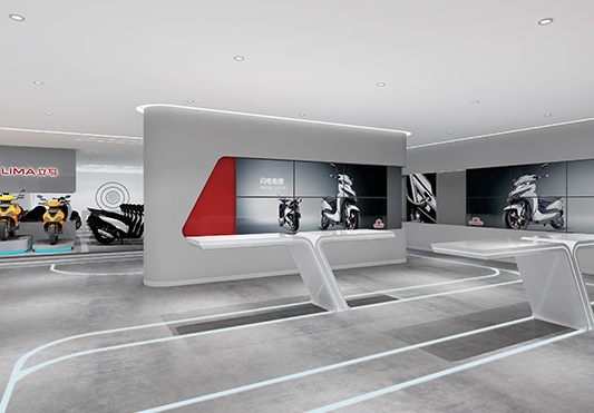 立馬車(che)業辦(bàn)公(gōng)室裝(zhuang)修-展(zhan)廳