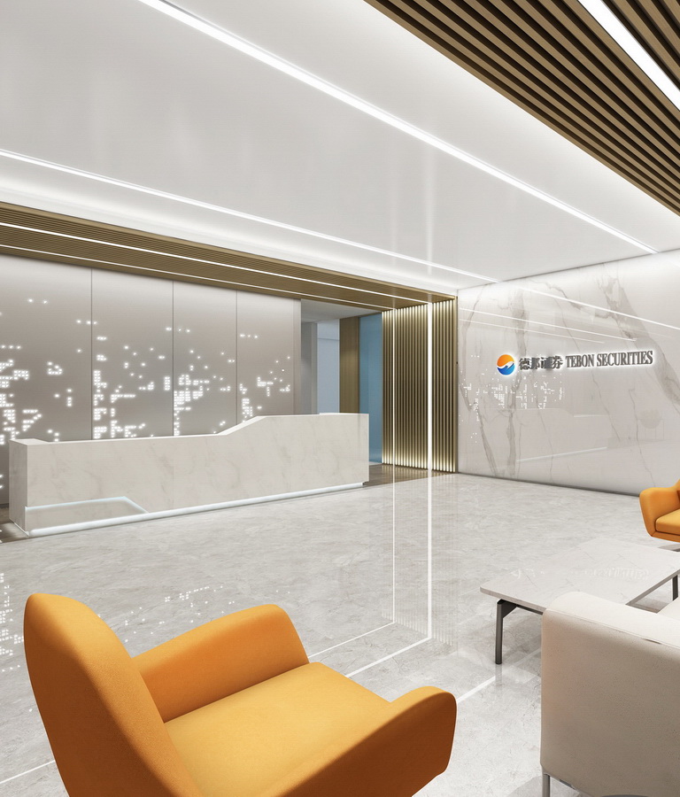 德(dé)邦證券辦(bàn)公(gōng)室裝(zhuang)修-前(qian)廳-pc